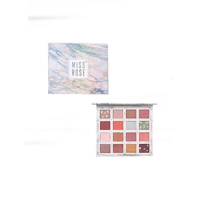 Miss Rose Highly Pigmented 16 Multi - color 3D Eyeshadow Palette 7001 - 011 01 26.15gm - Face Palettes