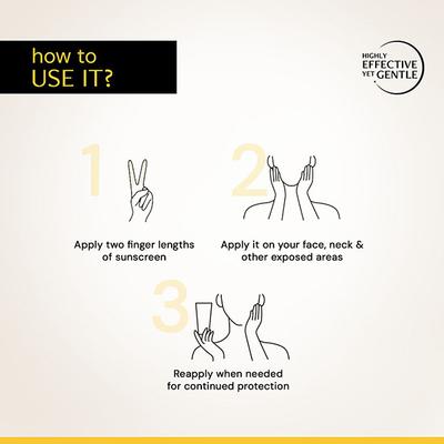 Deconstruct Lightweight Gel Sunscreen- SPF 55+ PA+++ 50 gm - Face Sunscreen