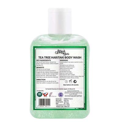 Mirah Belle Tea Tree Haritaki Anti Acne Body Wash 250 ml - Shower Gels & Body Wash
