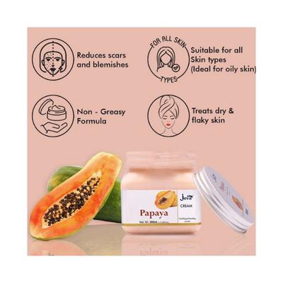 Jeva Papaya Nourishing and Smoothing Cream 380 ml - Lotions & Creams