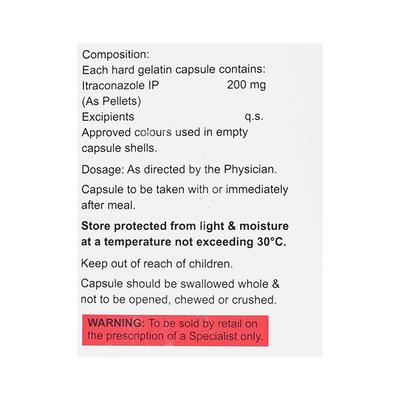 CEASTRA 200 Capsule 10's - Fungal Infections-Anf