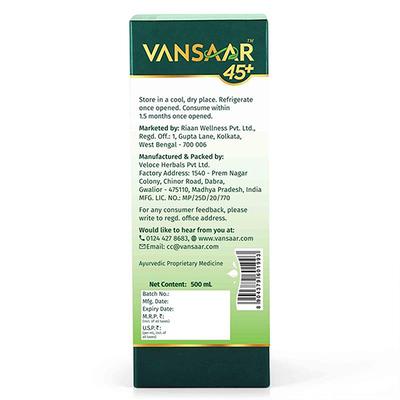 Vansaar 45+ Collagen Juice 500 ml - Ayurvedic Juices
