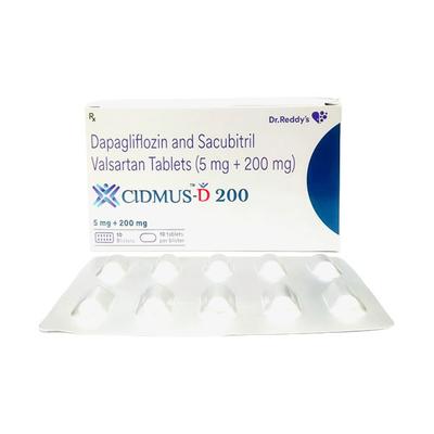 CIDMUS D 200 Tablet 10's - Heart Failure-Ant
