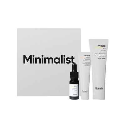 GWP Minimalist The Daily Radiance Ritual 3X Kit 50 ml - Makeup Kits & Sets