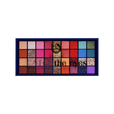 Matt Look 36 in 1 Catch The Eyes Eyeshadow Palette with Highly Pigmented, Glitter Nudes, Versatile Look, - 02 20.5 gm - Eye Shadow Palettes