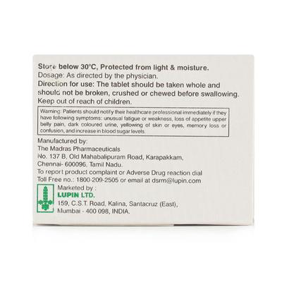 Tonact Plus Tablet 10'S - High Cholesterol-Dys