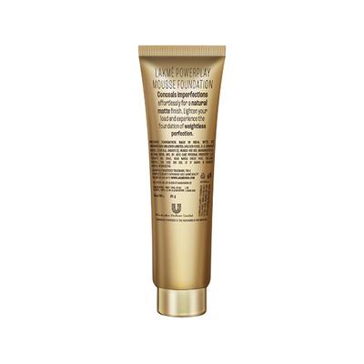 Lakme 9to5 Powerplay Mousse Foundation, Beige Vanilla, 25gm - Foundation