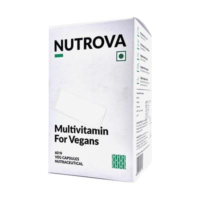 NUTROVA MULTIVITAMIN FOR VEGANS Capsule 60's - Supplements-Vam