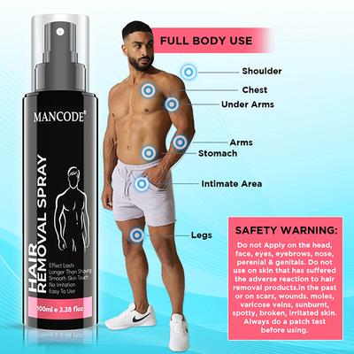 Mancode Hair Removal Spray 100 ml - Shaving Foams