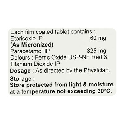 ETOBANG P Tablet 10's - Pain relief-Nsa