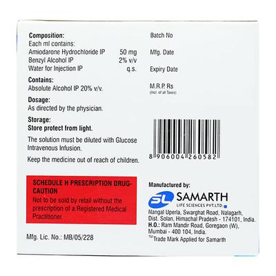 Duron 150mg Injection 3ml - Arrhythmiasis