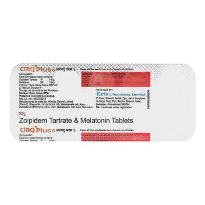 CIRQ PLUS 5 Tablet 10's - Hypnosis-Hyp