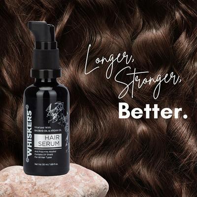 Whiskers Vitalized with Baobab Oil & Argan Oil Hair Serum 50 ml - Hair Oils