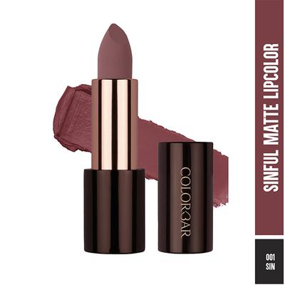 Colorbar Sinful Matte Lipcolor Sin - 001 3.5 gm - Lipsticks