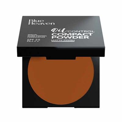 Blue Heaven Oil control Compact Powder, Chocolate 601 8 gm - Compact Powder