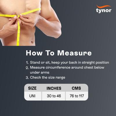 Tynor Shoulder Support Double Lock (Neoprene) (UN) - Black & Green - Neck/Shoulder Supports