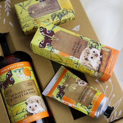 The English Soap Company - Anniversary Sicilian Lemon and Sweet Orange Hand and Body Gift Set 1's - Shower Gels & Body Wash