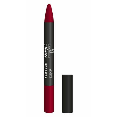 Half N Half Matte Lip Crayon, 24H Super Stay, 05 Deep Maroon 3.5 gm - Lip Crayons