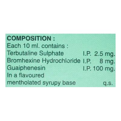 Torex Br Syrup 100ml - Cough And Cold-Cou
