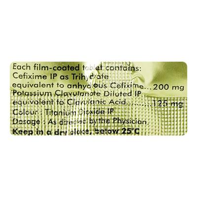 RITECEF CV Tablet 10's - Bacterial Infections-Cep