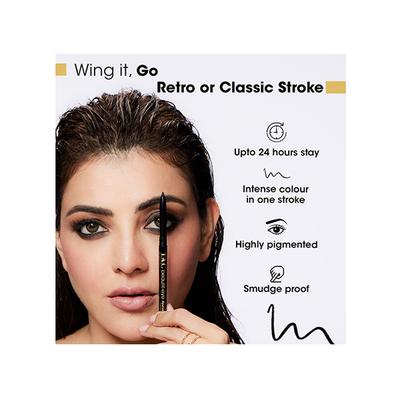 TAC Beautif-Eye Black Kajal Pencil - Smudge & Waterproof - Matte Finish 0.35 gm - Kajal & Kohls