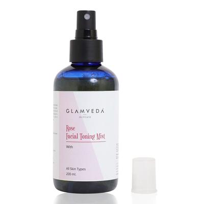 Glamveda Rose Water Hydrating Facial Toner 200 ml - Toners