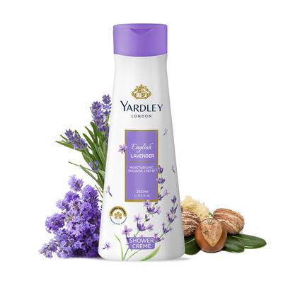 Yardley London English Lavender Moisturising Shower Creme (Body Wash) 250 ml - Shower Gels & Body Wash