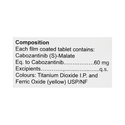 CAZANAT 60 Tablet 30's - Cancer Oncology-Cyt