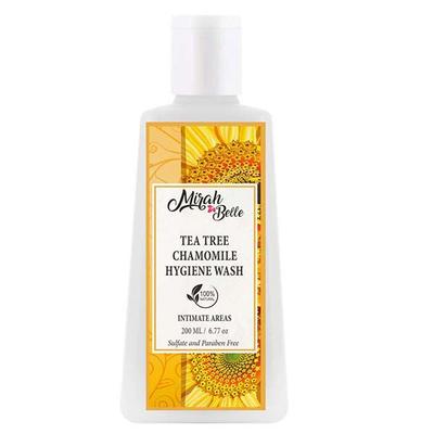 Mirah Belle- Tea Tree - Chamomile - Aloe Vera Intimate Hygiene Wash - Sulfate & Paraben Free 200 ml - Intimate Care