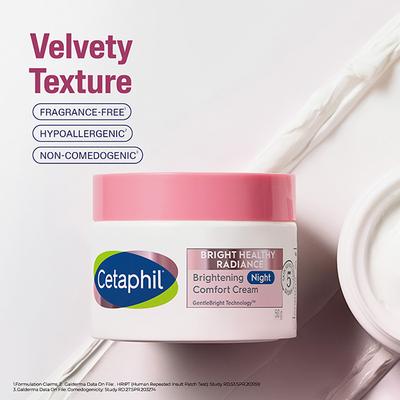 CETAPHIL BRIGHT HEALTHY RADIANCE BRIGHTENING NIGHT COMFORT Cream 50gm - Creams/Oils/Lotions