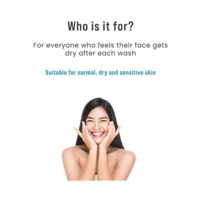 Sirona Marshmallow & Hyaluronic Acid Hydrating Face Wash For Men & Women 150 gm - Face Wash & Cleansers