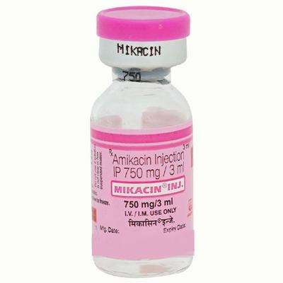 MIKACIN 750mg Injection 3ml - Bacterial Infections-Ami