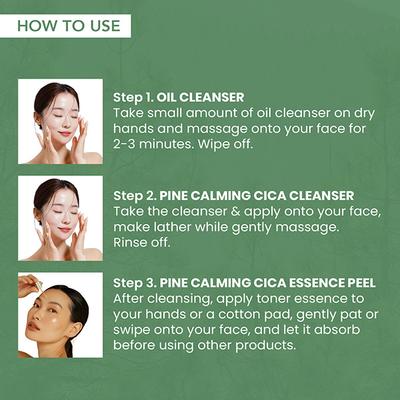 O3+ Mijoo Korea Glass Glow Facial Kit with Pine Cica & Snail Mucin - Ideal for Combination Skin 50 gm - Facial Kits