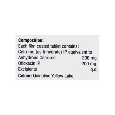 ZEFWAY O Tablet 10's - Bacterial Infections-Cep