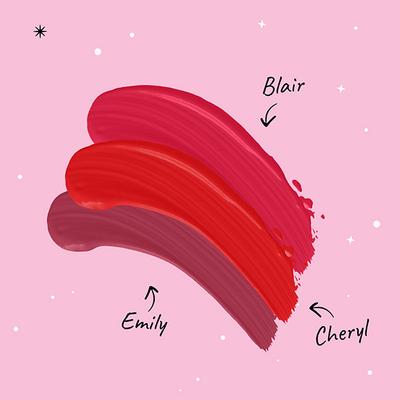 MyGlamm POPxo Makeup OG Crew Liquid Lipstick Kit Blair Cheryl Emily 4.5 gm - Liquid Lipsticks