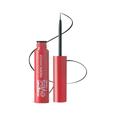Faces Canada Magnet eyes Eyeliner - Dramatic Black Finish 3.5ml - Eyeliners