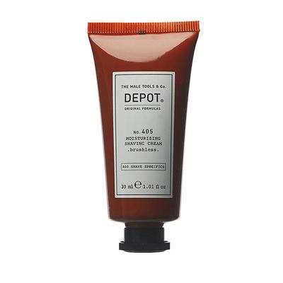 Depot 405 Moisturizing Shaving Cream Brush Less 30 ml - Shaving Creams