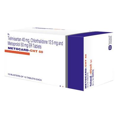 METOCARD CHT 50 Tablet 10's - Hypertension-Ana