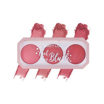 Matt Look Feel The Blush Baked Blush Infused With Vitamin E, Fascinated-03 15 gm - Blushes