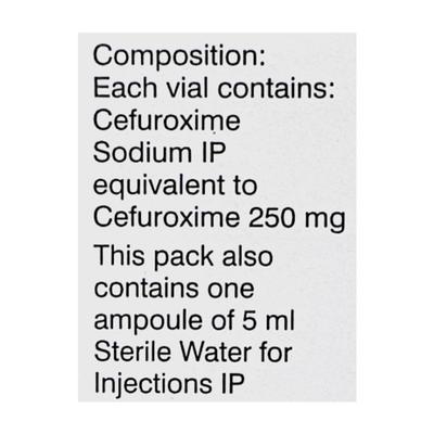 Forcef 250mg Injection 1's - Bacterial Infections-Cep