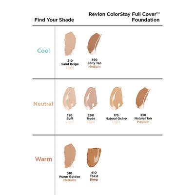 Revlon Colorstay Full Cover Foundation - Buff 30 ml - Foundation