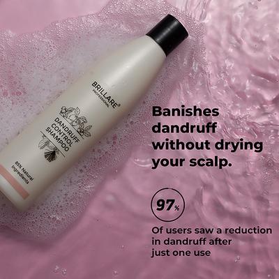 Brillare Dandruff Control Shampoo For Itchy, Flaky Scalp 300 Ml - Shampoos