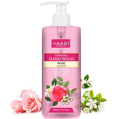 Hydrating Rose & Jasmine Hand Wash 250 ml - Hand Wash & Soaps