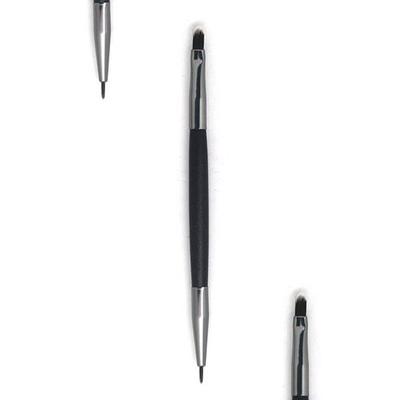 Basicare 2 In 1 Eyeliner & Lipliner Brush 1's - Eye Brush