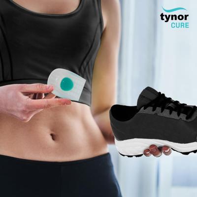 Tynor Heel Cushion Silicon (L) (K 02) - Ankle/Foot Supports