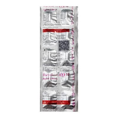ROSUKEM EZ 10 Tablet 10's - High Cholesterol-Dys