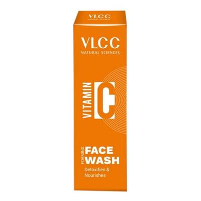 VLCC Vitamin C Foaming Facewash Detoxifies & Nourishes 100ml - Face Wash & Cleansers