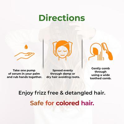 Organic Forest 100% Chemical Free Hair Smoothing & Hair Thickening Serum 50 ml - Hair Serums
