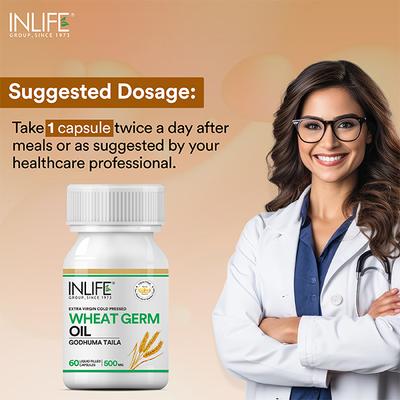 INLIFE Wheat Germ Oil Capsules 60's - Vital Health