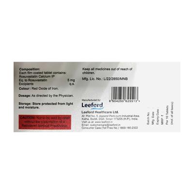 VASOHART 5 Tablet 10's - High Cholesterol-Dys